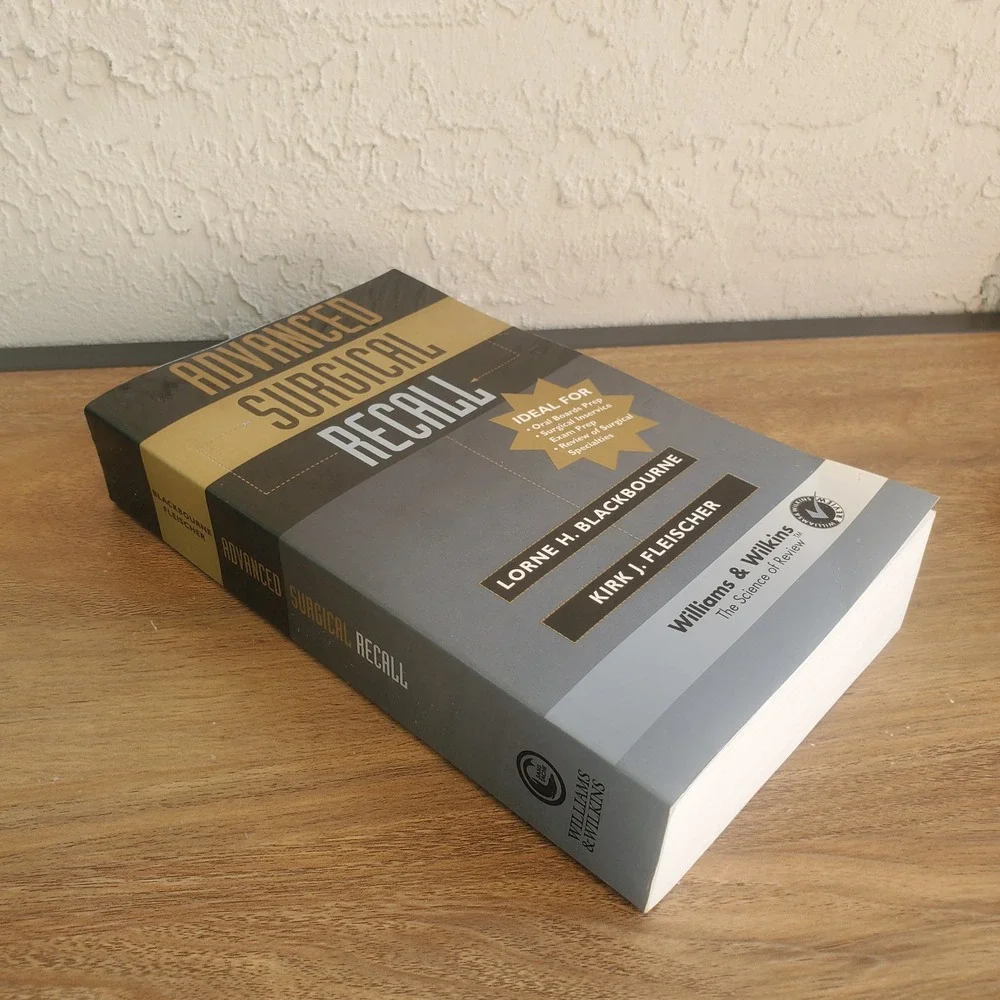 Advanced Surgical‎ Recall by Lorne H. Blackbourne, MD Medical Paperback Book